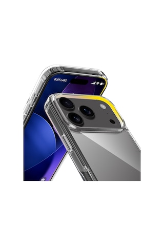Buff Apple Uyumlu iPhone 17 Pro Air Hybrid Şeffaf Kılıf