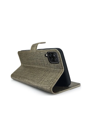 Huawei P40 Lite Kilif Fitcase Fabric Kapakli Cüzdanli 438058952