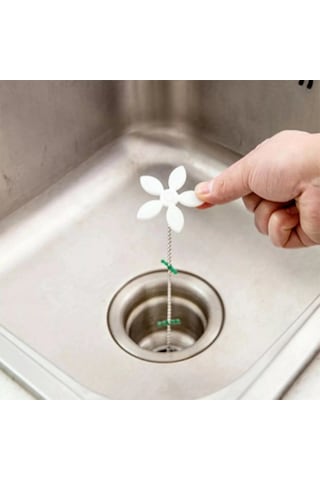 Pratik Banyo Küvet Lavabo Gideri Tıkanma Önleyici Plastik Aparat 5468 Çok Renkli
