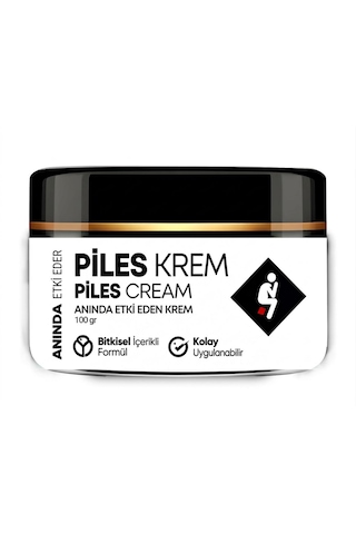 Piles Krem Bitkisel Bakım Kremi 100 Gr - Rahatlatıcı & Ferahlatıcı