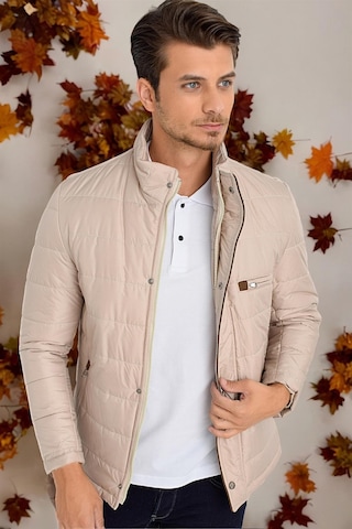 M8625 Dewberry Erkek Mont-düz Bej Düz Bej