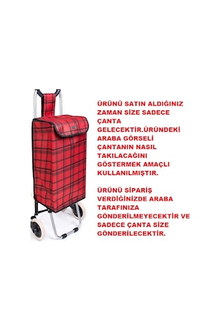 Pazar Arabası Çantası Pazar Çantası Sadece Çanta Araba Değildir!! (383231037)