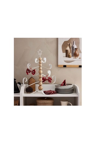 Ikea Vınterfınt Dekoratif Aksesuar, Çam-beyaz, 57 Cm
