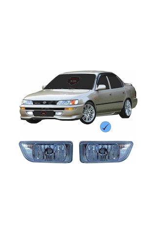 Toyota Corolla Efsane Kasa Sis Farı Mavi