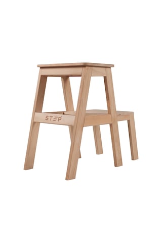 Step Karya İki Basamaklı Masif Tabure Merdiven Yükseklik 55 CM