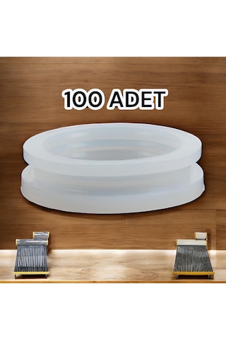 47 Mm Vakum Tüpü Güneş Enerjisi Silikon Conta Şeffaf 100 Adet 47 Mm Vakum Tüpü Güneş Enerjisi Silikon Conta Şeffaf 100 Adet