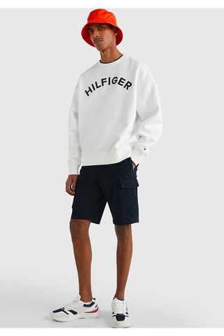 Tommy Hilfiger .erkek .sweatshirt Beyaz
