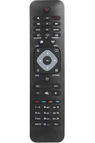 Philips Uyumlu 55Pfl6008K/12 Smart Led Tv Kumandası