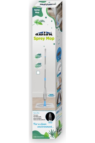 Awion ASM301 360 Derece Dönen Başlık Sprey Mop