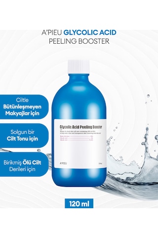 Missha A'PIEU Glycolic Acid Peeling Booster Glikolik Asit İçeren Peeling Etkili Tonik 120 ML