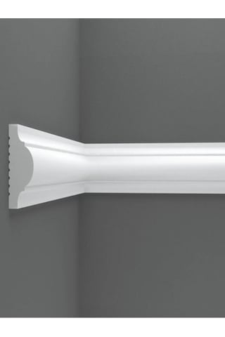 Dekoratif Boyanabilir Poliüretan Duvar Çıtası En 4 Cm Uzunluk :120 Cm