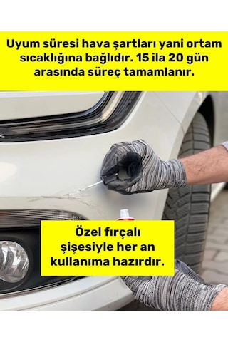 Piano Black Parlak Siyah - Fırçalı Kutuda Rötuş Boyası 30ml.