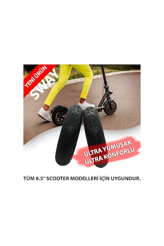 Xiaomi 8.5 İnç Elektrikli Scooter Dolgu Patlamaz Lastik Sway