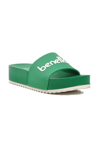 United Colors Of Benetton Yeşil Kadın Terlik Benetton Bn-1212 Z Yeşil