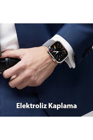 Dux Ducis Hamo Series Apple Watch Uyumlu Ultra 49mm İçin Hard Pc Full Koruma Sert Armor Zırh Kılıf- 5775