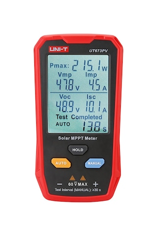 Ut673pv Solar Mppt Metre Ölçüm Cihazı "ölçüm: 5 800w Dc Max. 35a - 60v"