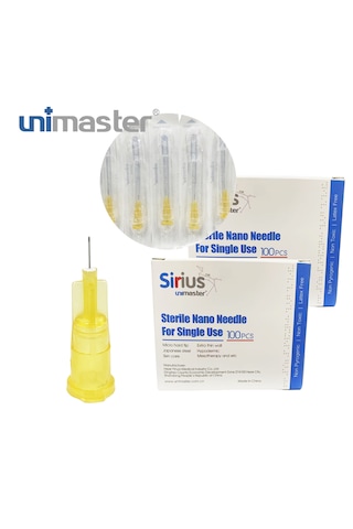 Unimaster Mezoterapi İğnesi 34 G X 2,5 Mm 100 Adet