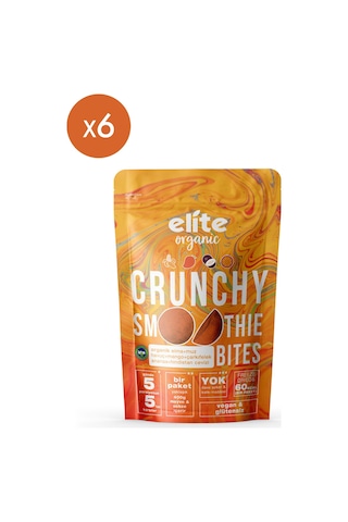 6'lı Smoothie Bites Tropikal Meyve Karışımı 13.6g
