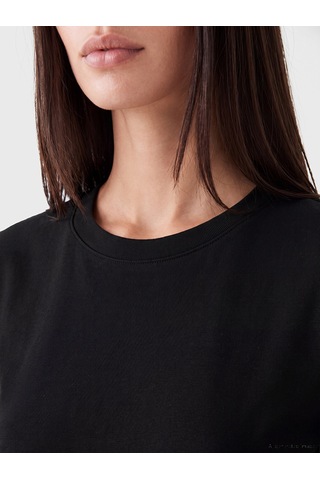 Lcw Everyday Siyah Soft Touch Kadın Sweatshirt Tunik