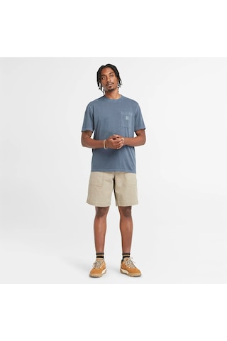 Timberland Merrymack Rıver Garment Dye Chest Pocket Erkek Tişört Tb0a5vdh4331 Safir