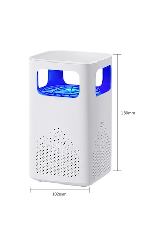 Qingmipy "usb Güçlü Uv Led Sivrisinek Öldürücü Lamba - 100m² Etkili, Sessiz Ve Güvenli"