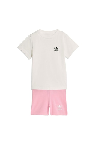 Adidas Bebek Pembe Eşofman Cs Tee Set Ke2352