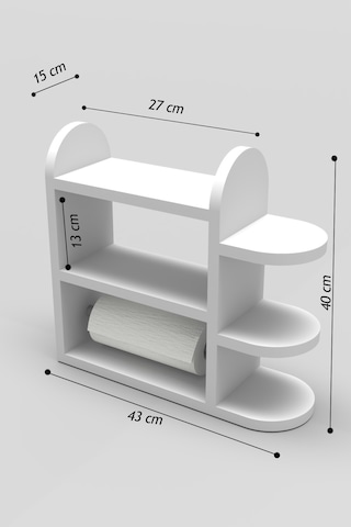 Tv Sehpası Tv Ünitesi Beyaz Gümüş 160 Cm Linya 5043 Çok Renkli