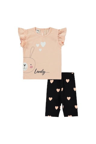 Civil Baby Kız Bebek 3'lü Takım 6-18 Ay Renkli