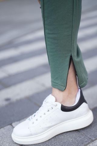 Madmext Haki Açık Paça Erkek Eşofman Altı 6515-haki Haki