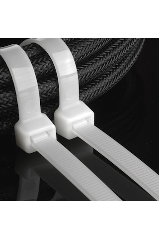 Simpa Sp-kbb/2,5x100 2,5x100 Beyaz Kablo Bağı Beyaz, 1000 Adet