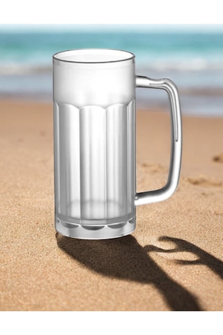 560 Ml Kırılmaz Çizilmez Arjantin Buzlu Bira Ve Ayran Bardağı Polikarbon Yıkanabilir Şeffaf