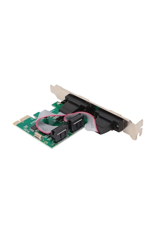 Yaleker Pcı-e Genişletme Kartı, Wch382l Çipi İle 2 Adet Rs232 Com Port, 2.5gb/s Hız, Çift Yönlü Kanal, Windows/linux/os Uyumlu
