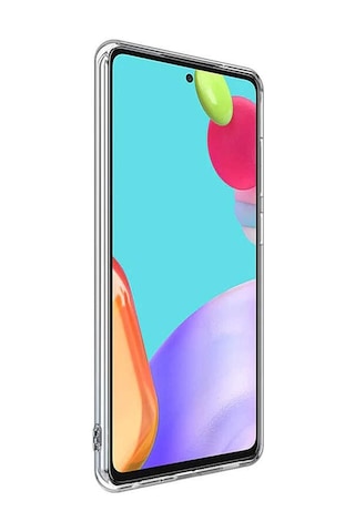 Samsung Galaxy Uyumlu A32 5g Kılıf Zore Şeffaf Süper Silikon Kapak