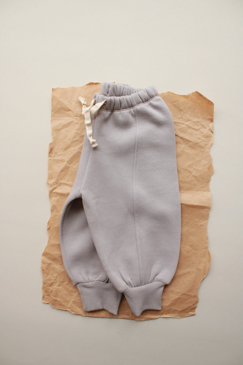 Gri Polarlı Eşofman Altı Gri