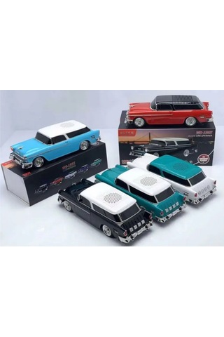 Wster Chevrolet WS-1955BT Belair 1955 Model Araba Bluetooth Hoparlör