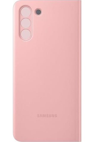 Galaxy S21 Plus İle Uyumlu Smart Clear View Kılıf-pembe Ef-zg996cpegtr