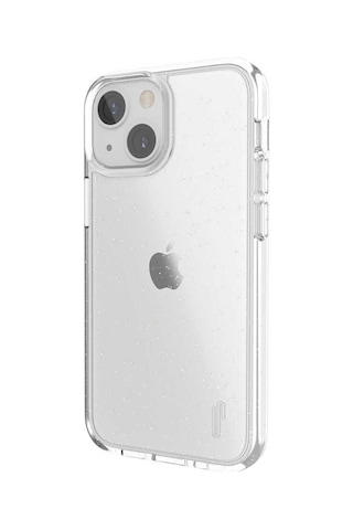 Ugly Rubber Apple Uyumlu iPhone 13 Mini Simli Şeffaf UR Vogue Kapak ZORE-219662