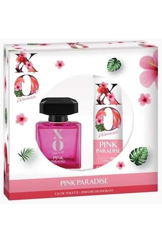 XO Pink Paradise Kadın Parfüm EDT 100 ML + Deodorant 125 ML