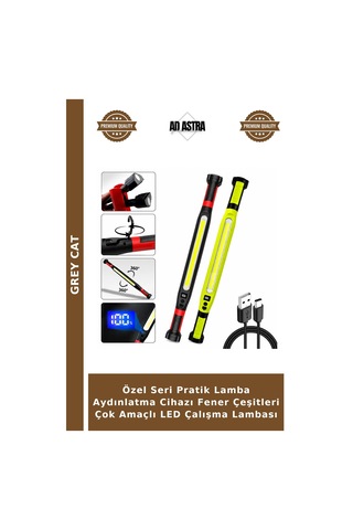Özel Seri Pratik Lamba Aydınlatma Cihazı Fener Çeşitleri Çok Amaçlı Led Çalışma Lambası