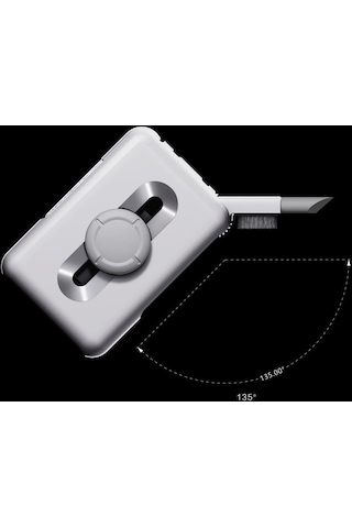 Pazly Toz Telefon Suntek Kapaklı Için Fırçalı Elektronik Beyaz Akıllı Xz Beyaz