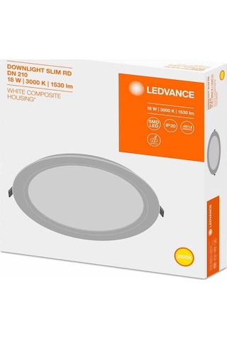 Osram Slim Gömme Spot 18 Watt