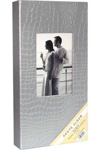 Rabsev 10x15cm 300 Fotoğraf Kapasiteli Lüks Pencereli Deri Fotoğraf Albümü RSLPP46300-G