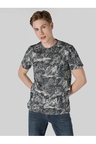 Colin's Colins Gri Erkek Tshirt K.Kol Cl1064900 Q1.V2 Gra 001