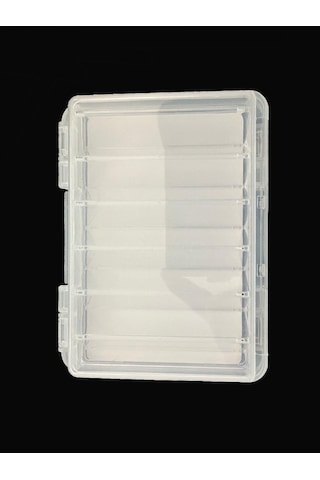 Albastar Elite Clear Mini Hard 8.2mm Çift Taraflı Jig Balıkçı Kutu