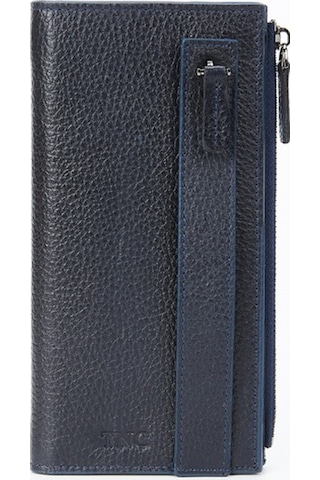 Tamer Tanca Erkek Hakiki Deri El Çantası Çanta 710 302 Erk El Cnt Sk21-22 Lacivert