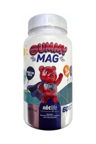 Nbt Life Gummymag Kids 60 Çiğnene Form