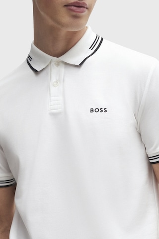 Boss Erkek Polo Yaka T Shirt 50506193 100 Beyaz
