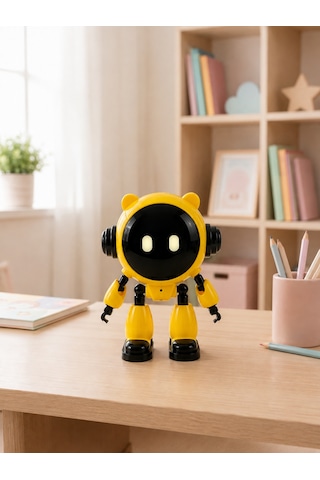 Yapay Zeka Çocuk Robotu Türkçe İngilizce Matematik Fen Ders Desteği Hikaye Ve Şiir Özellikli Çok Renkli