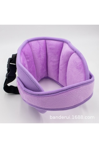 Vkemall Araç İçin Bebek Baş Sabitleyici Koltuk Başağı Uyku Yardımcı Kayış Gri Evrensel Kullanım