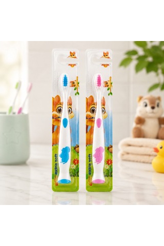 Dynamic Kids Ekstra Soft Çocuk Diş Fırçası 2 Adet